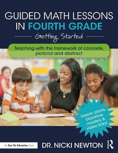 Cover of Guided Math Lessons in Fourth Grade