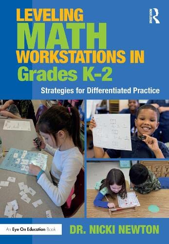 Cover of Leveling Math Workstations in Grades K-2
