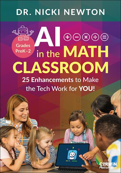 Cover of AI in the Math Classroom, Grades PreK-2